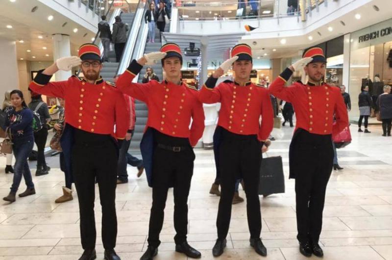 Once again, our Toy Soldiers proved extremely popular all across the country for Black Friday promotions. The soldiers supplied customer service help for shoppers by carrying heavy shopping, providing information and directions, and much more.