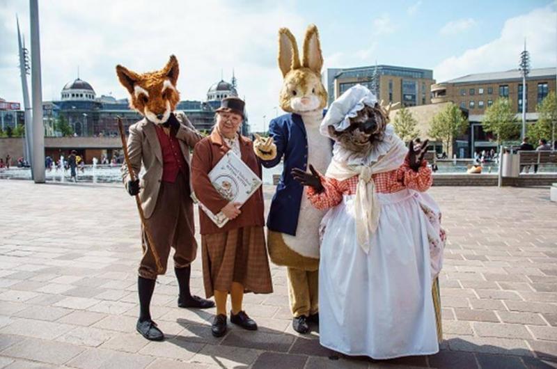 Our brand new show inspired by the tales of Beatrix Potter  was developed for the hugely successful Bradford Literature Festival 2016 - paying tribute to the classic characters of these much loved children's stories, with an appearance from Miss Potter herself!