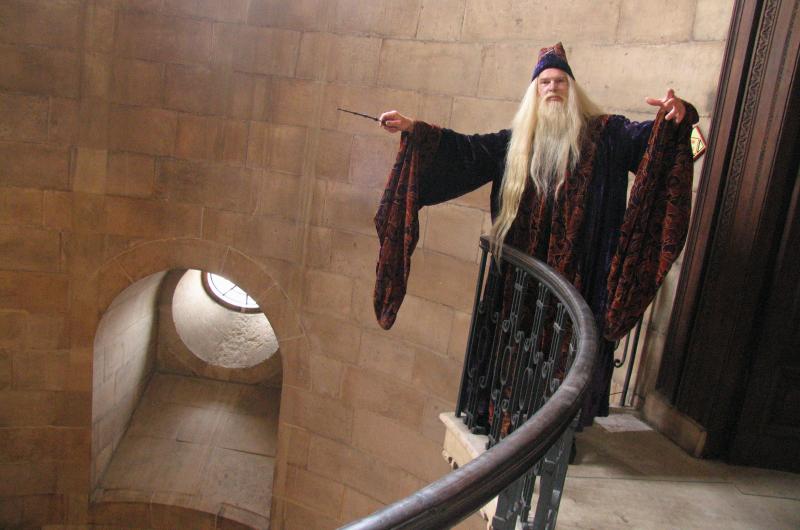 John Lambert provides a lookalike performance of Professor Dumbledore, Headmaster of Hogwarts School of Witchcraft and Wizardry. He's even been at official Harry Potter events!