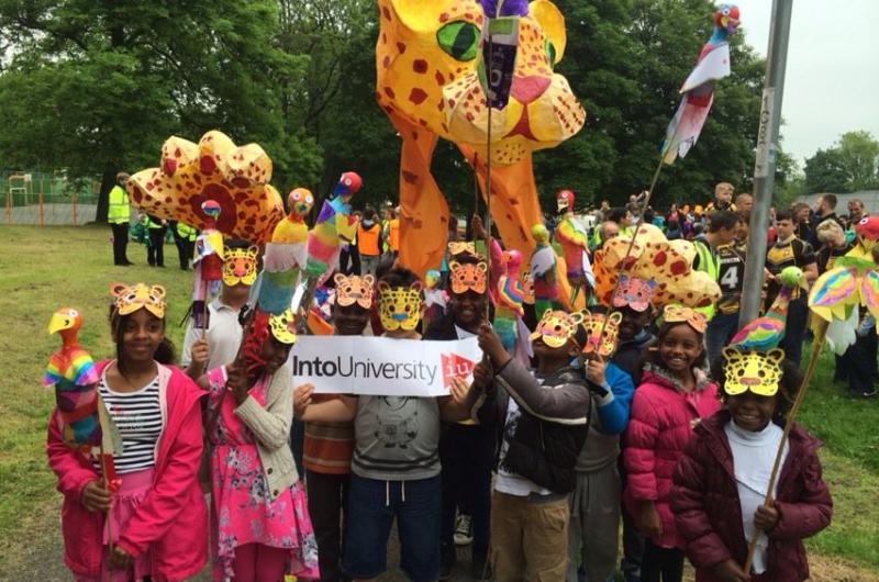 As well as masks, banners, wicker animal floats ... and the odd parrot on a stick! These designs were produced for Beeston Festival 2016.