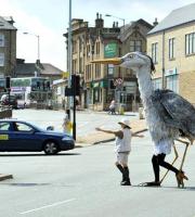  Three days of brilliant street theatre taking over the town - with schools, community groups and local businesses all involved for the Shipley Street Arts Festival.