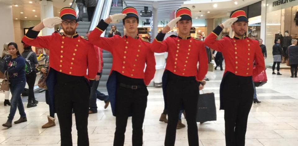 Our Toy Soldiers provide a sense of camaraderie as they help customers with their shopping and hand out promotions. They are an increasingly popular choice across the country.
