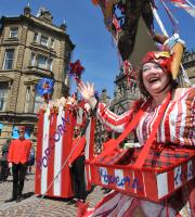 We've delivered carnivals to fit every theme imaginable, whether that's a celebration of the Queen's Diamond Jubilee, or Bradford being named as the world's first UNESCO City of Film!